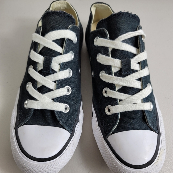 Converse All Star Low Canvas Double Tongue Womens - Picture 7 of 11